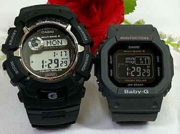 恋人たちのGショック ペアウオッチ G-SHOCK BABY-G ペア腕時計 カシオ 2本セット gショック ベビーg GW-2310-1JF BGD-5000UET-8JF プレゼント ギフト ラッピング無料 手書きのメッセージカードお付けします あす楽対応 g-shock クリスマス プレゼント 愛の証