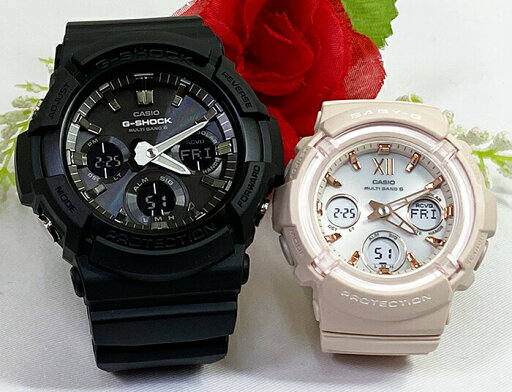 恋人たちのGショック ソーラー電波 ペアウォッチ G-SHOCK BABY-G ペア腕時計 カシオ 2本セット アナデジ GAW-100B-1AJF BGA-2800-4A2JF人気 手書きの あす楽対応 恋人たちのGショック ソーラー電波 ペアウォッチ G-SHOCK BABY-G ペア腕時計 カシオ 2本セット アナデジ GAW-100B-1AJF BGA-2800-4A2JF人気 手書きの あす楽対応