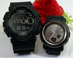 電池式 恋人たちのGショックペアウォッチ G-SHOCK BABY-G カシオ 2本セット GD-100-1BJF BGA-290-1AJF お揃い プレゼント ラッピング無料 新品 メッセージカード手書きします あす楽対応