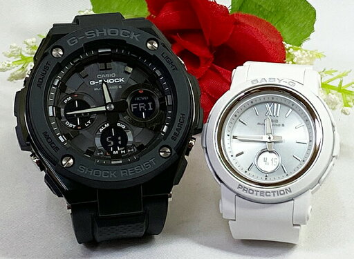 恋人達のGショック ペアウォッチ G-SHOCK BABY-G カシオ 2本セット ソーラー電波 アナデジ GST-W100G-1BJF BGA-2900-7AJF 人気 婚約 夫婦 高級 クリスマス プレゼント おすすめ 恋人達のGショック ペアウォッチ G-SHOCK BABY-G カシオ 2本セット ソーラー電波 アナデジ GST-W100G-1BJF BGA-2900-7AJF 人気 婚約 夫婦 高級 クリスマス プレゼント おすすめ