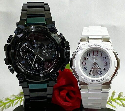 恋人たちのGショックペア G-SHOCK BABY-G ペアウォッチ ペア腕時計 カシオ 2本セット gショック 電波ソーラー MTG-B3000BD-1A2JF BGA-1100GR-7BJF ラッピング無料 手書きのメッセージカード婚約 夫婦 高級 クリスマス プレゼント 恋人たちのGショックペア G-SHOCK BABY-G ペアウォッチ ペア腕時計 カシオ 2本セット gショック 電波ソーラー MTG-B3000BD-1A2JF BGA-1100GR-7BJF ラッピング無料 手書きのメッセージカード婚約 夫婦 高級 クリスマス プレゼント
