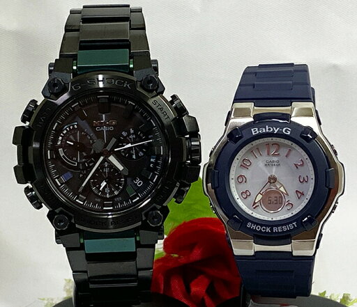 恋人たちのGショックペア G-SHOCK BABY-G ペアウォッチ ペア腕時計 カシオ 2本セット gショック 電波ソーラー MTG-B3000BD-1A2JF BGA-1100-2BJF ラッピング無料 手書きのメッセージカード 婚約 夫婦 高級 クリスマス プレゼント 恋人たちのGショックペア G-SHOCK BABY-G ペアウォッチ ペア腕時計 カシオ 2本セット gショック 電波ソーラー MTG-B3000BD-1A2JF BGA-1100-2BJF ラッピング無料 手書きのメッセージカード 婚約 夫婦 高級 クリスマス プレゼント