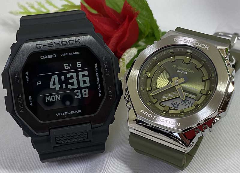 恋人たちのGショック ペアウオッチ G-SHOCK BABY-G カシオ 2本セット GBX-100NS-1JF GM-S2100-3AJF デジタル アナデジ 電池式 ラッピング無料 あす楽対応　クリスマス プレゼント 誕生日 御祝い還暦 銀婚式 結婚記念日 婚約