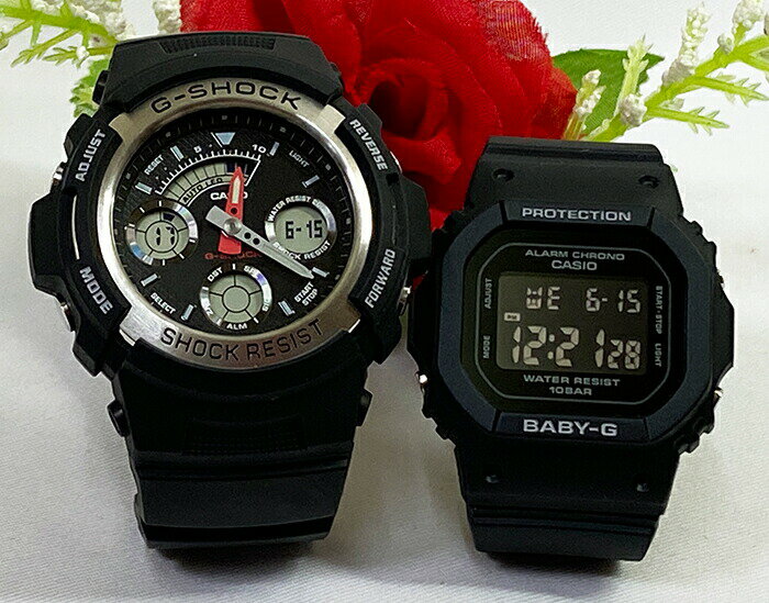 ͤGå ڥå G-SHOCK BABY-G ڥӻ  2ܥå gå ٥ӡg AW-590-1AJ...