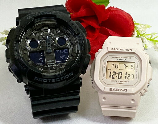 恋人たちのGショック ペアウオッチ G-SHOCK BABY-G ペア腕時計 カシオ 2本セット GA-100CF-1AJF BGD-565-4JF 電池式 アナデジ デジタル お揃い 人気 婚約 夫婦 高級 クリスマス プレゼント おすすめ 誕生日 御祝い還暦 銀婚式 結婚記念日 バレンタイン 婚約 恋人たちのGショック ペアウオッチ G-SHOCK BABY-G ペア腕時計 カシオ 2本セット GA-100CF-1AJF BGD-565-4JF 電池式 アナデジ デジタル お揃い 人気 婚約 夫婦 高級 クリスマス プレゼント おすすめ 誕生日 御祝い還暦 銀婚式 結婚記念日 バレンタイン 婚約
