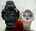 恋人たちのGショックペア G-SHOCK BABY-G ペアウォッチ ペア腕時計 カシオ 2本セット gショック 電波ソーラー MTG-B3000BD-1A2JF BGA-2510-4AJF ラッピング無料 婚約 夫婦 高級 クリスマス プレゼント 誕生日 御祝い還暦(2)