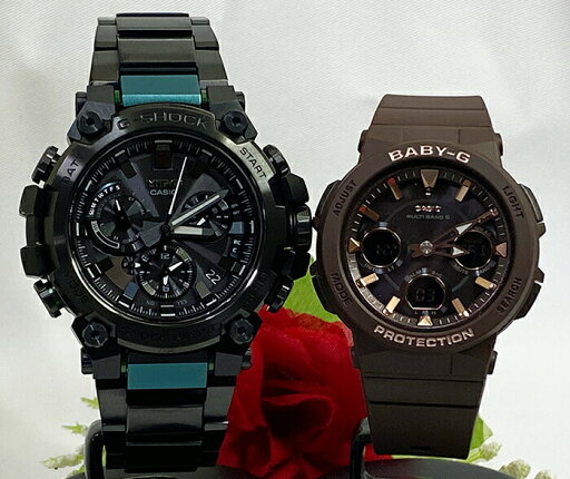 恋人たちのGショックペア G-SHOCK BABY-G ペアウォッチ ペア腕時計 カシオ 2本セット gショック 電波ソーラー MTG-B3000BD-1A2JF BGA-2510-5AJF ラッピング無料 手書きのメッセージカード 婚約 夫婦 高級 クリスマス プレゼント 恋人たちのGショックペア G-SHOCK BABY-G ペアウォッチ ペア腕時計 カシオ 2本セット gショック 電波ソーラー MTG-B3000BD-1A2JF BGA-2510-5AJF ラッピング無料 手書きのメッセージカード 婚約 夫婦 高級 クリスマス プレゼント