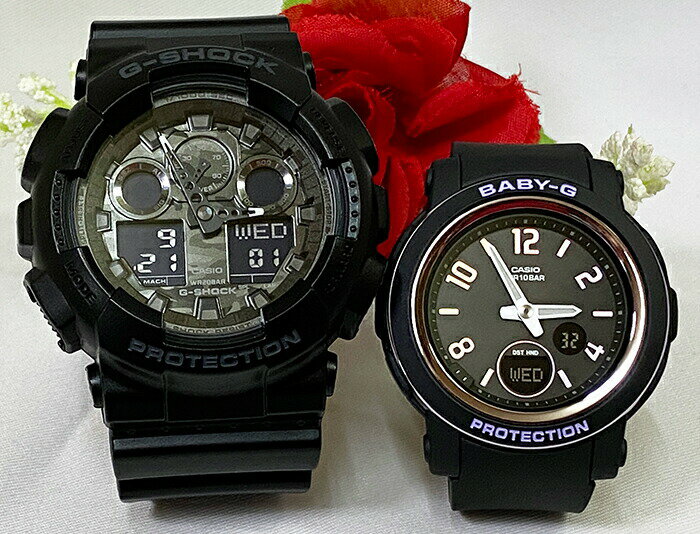 ͤGå ڥå G-SHOCK BABY-G ڥӻ  2ܥå ʥǥ Ӽ GA-100CF-1AJ...