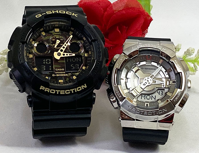 ͤGå ڥå G-SHOCK ڥӻ  2ܥå gå GA-100CF-1A9JF GM-S110...