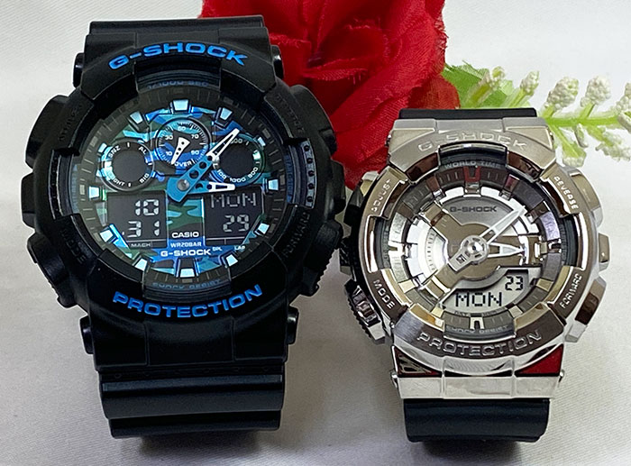 ͤGå ڥå G-SHOCK ڥӻ  2ܥå gå GA-100CB-1AJF GM-S110-...