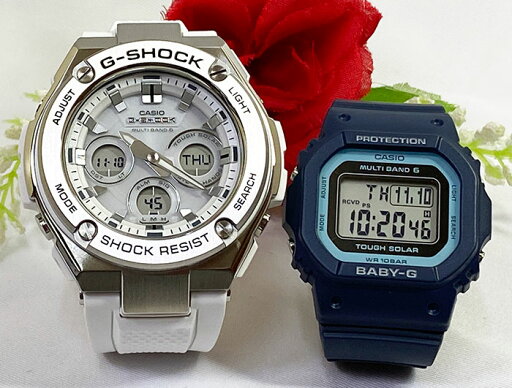恋人たちのGショックペアウオッチ gショック 人気 婚約 夫婦 高級 クリスマス プレゼント おすすめG-SHOCK BABY-G ペアウォッチ カシオ 2本セット 電波ソーラー GST-W310-7AJF BGD-5650-2JF アナデジ デジタル クリスマス プレゼント 誕生日 御祝い還暦 銀婚式 恋人たちのGショックペアウオッチ gショック 人気 婚約 夫婦 高級 クリスマス プレゼント おすすめG-SHOCK BABY-G ペアウォッチ カシオ 2本セット 電波ソーラー GST-W310-7AJF BGD-5650-2JF アナデジ デジタル クリスマス プレゼント 誕生日 御祝い還暦 銀婚式