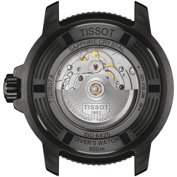 【2000円クーポン使えます】ティソ腕時計 TISSOT ティソ シースター 2000 プロフェッショナル メンズ腕時計 ダイバーズウオッチ tissot T120.607.37.041.00 ブルー文字盤 自動巻 ケース径46ミリ 60気圧防水 80時間ロングパワーリザーブ