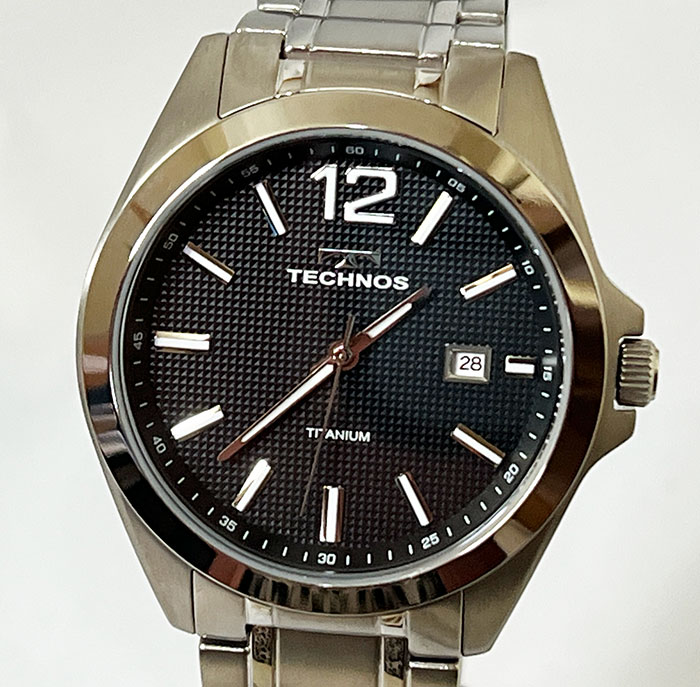 テクノス 腕時計（メンズ） テクノス 腕時計 メンズウォッチ TECHNOS T9B67IB チタン製 ラッピング無料 手書きのメッセージカード あす楽対応