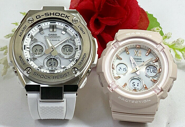 恋人達のGショック ペアウォッチ G-SHOCK BABY-G カシオ 2本セット アナデジ GST-W310-7AJF BGA-2800-4..