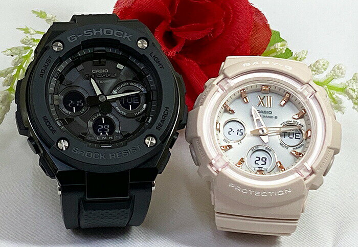 ペアウオッチ gショック恋人達のGショック ペアウォッチ G-SHOCK BABY-G カシオ 2本セット アナデジ GST-W300G-1A1JF BGA-2800-4A2JF g-ショック人気 婚約 夫婦 高級 クリスマス プレゼント おすすめ