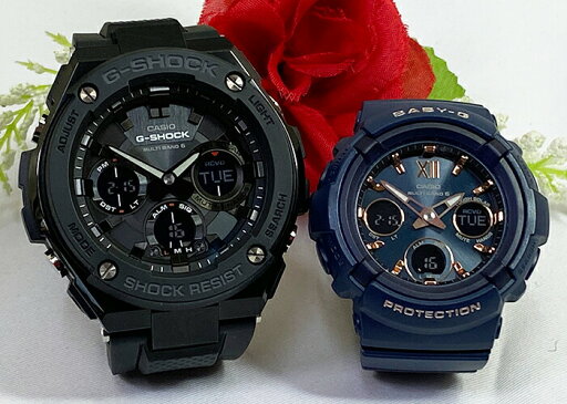ペアウオッチ gショック恋人達のGショック ペアウォッチ G-SHOCK BABY-G カシオ 2本セット アナデジ GST-W100G-1BJF BGA-2800-2AJF 手書きの ペアウオッチ gショック恋人達のGショック ペアウォッチ G-SHOCK BABY-G カシオ 2本セット アナデジ GST-W100G-1BJF BGA-2800-2AJF 手書きの