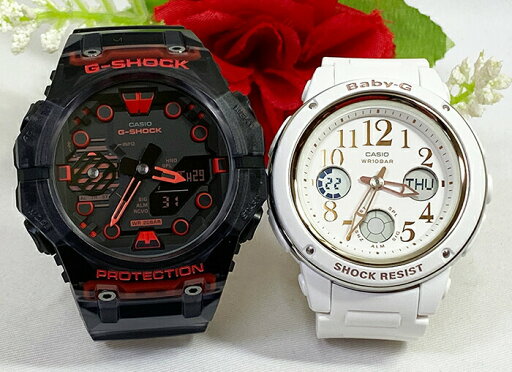 ペアウオッチ gショック恋人たちのGショック ペアウオッチ G-SHOCK BABY-G ペア腕時計 カシオ 2本セット 電池式 アナデジ GA-B001G-1AJF BGA-150EF-7BJF 人気 婚約 夫婦 高級 クリスマス プレゼント おすすめ誕生日 御祝い還暦 銀婚式 結婚記念日 婚約 ペアウオッチ gショック恋人たちのGショック ペアウオッチ G-SHOCK BABY-G ペア腕時計 カシオ 2本セット 電池式 アナデジ GA-B001G-1AJF BGA-150EF-7BJF 人気 婚約 夫婦 高級 クリスマス プレゼント おすすめ誕生日 御祝い還暦 銀婚式 結婚記念日 婚約