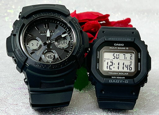 恋人たちのGショック ペアウオッチ G-SHOCK BABY-G カシオ 2本セット AWG-M100SBB-1AJF BGD-5650-1JF プレゼント プレゼント クリスマス プレゼント 誕生日 御祝い還暦 銀婚式 結婚記念日 婚約 人気 婚約 夫婦 高級 クリスマス プレゼント おすすめ