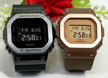 恋人たちのGショック ペアウオッチ G-SHOCK ペア腕時計 カシオ 2本セット gショック ベビーg 電池式 GM-5600B-1JF GM-S5600BR-5JF デジタル お揃い 人気 ラッピング無料 g-shock クリスマスプレゼント あす楽対応