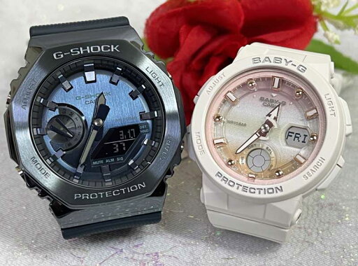 恋人たちのGショック ペアウオッチ G-SHOCK BABY-G カシオ 2本セット 電池式 アナデジ GM-2100N-2AJF BGA-250-7A2JF プレゼント g-shock プレゼント 誕生日 御祝い 銀婚式 結婚記念日 婚約 人気 婚約 夫婦 高級 クリスマス プレゼント おすすめ 恋人たちのGショック ペアウオッチ G-SHOCK BABY-G カシオ 2本セット 電池式 アナデジ GM-2100N-2AJF BGA-250-7A2JF プレゼント g-shock プレゼント 誕生日 御祝い 銀婚式 結婚記念日 婚約 人気 婚約 夫婦 高級 クリスマス プレゼント おすすめ
