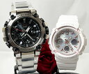 恋人たちのGショック G-SHOCK BABY-G ペアウォッチ gショック 人気 婚約 夫婦 高級 クリスマス プレゼント おすすめペア腕時計 カシオ 2本セット gショック 電波ソーラー MTG-B3000D-1AJF BGA-2800-7AJF ラッピング無料 手書きのメッセージカード(2)