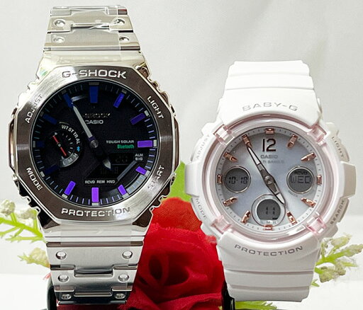 恋人たちのGショック G-SHOCK BABY-G ペアウォッチ gショック 人気 婚約 夫婦 高級 クリスマス プレゼント おすすめペア腕時計 カシオ 2本セット gショック タフソーラー 電波ソーラー GM-B2100PC-1AJF BGA-2800-7AJF 恋人たちのGショック G-SHOCK BABY-G ペアウォッチ gショック 人気 婚約 夫婦 高級 クリスマス プレゼント おすすめペア腕時計 カシオ 2本セット gショック タフソーラー 電波ソーラー GM-B2100PC-1AJF BGA-2800-7AJF
