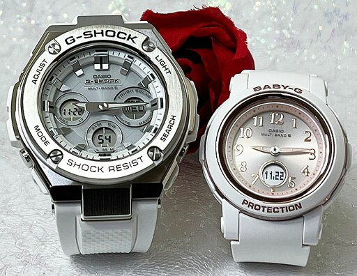 ペアウオッチ gショック恋人達のGショック ペアウォッチ G-SHOCK BABY-G カシオ 2本セット ソーラー電波 アナデジ GST-W310-7AJF BGA-2900AF-7AJF 手書きのメッセージお付けします ペアウオッチ gショック恋人達のGショック ペアウォッチ G-SHOCK BABY-G カシオ 2本セット ソーラー電波 アナデジ GST-W310-7AJF BGA-2900AF-7AJF 手書きのメッセージお付けします