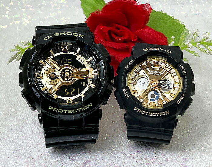 ͤGåڥå G-SHOCK BABY-G ڥӻ  2ܥå ʥǥ GA-110GB-1AJF BA-130-1A3JF åԥ̵ åɼ񤭤ޤ б  åץ