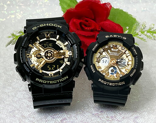 恋人たちのGショックペアウォッチ G-SHOCK BABY-G ペア腕時計 カシオ 2本セット アナデジ GA-110GB-1AJF BA-130-1A3JF 手書きします 夫婦 カップル 人気 婚約 夫婦 高級 クリスマス プレゼント おすすめ 恋人たちのGショックペアウォッチ G-SHOCK BABY-G ペア腕時計 カシオ 2本セット アナデジ GA-110GB-1AJF BA-130-1A3JF 手書きします 夫婦 カップル 人気 婚約 夫婦 高級 クリスマス プレゼント おすすめ