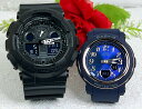 ペアウオッチ gショック恋人たちのGショック ペアウオッチ G-SHOCK BABY-G ペア腕時計 カシオ 2本セット GA-100-1A1JF BGA-290SA-2AJF プレゼント 人気 婚約 夫婦 高級 クリスマス プレゼント おすすめ 誕生日 御祝い 銀婚式 結婚記念日 婚約(2)