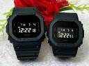 電池式 恋人たちのGショック ペアウオッチ G-SHOCK BABY-G ペア腕時計 カシオ 2本セット DW-5600UBB-1JF GMD-S5610BB-...