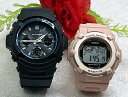 ペアウオッチ gショック恋人達のGショック ペアウォッチ G-SHOCK BABY-G カシオ 2本セット ソーラー電波 アナデジ AWG-M100A-1AJF...