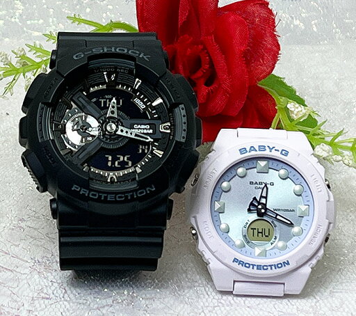 ペアウオッチ gショック恋人たちのGショックペアウォッチ G-SHOCK BABY-G ペア腕時計 カシオ 2本セット アナデジ GA-110-1BJF BGA-320FH-4AJF 手書きします 夫婦 カップル ペアウオッチ gショック恋人たちのGショックペアウォッチ G-SHOCK BABY-G ペア腕時計 カシオ 2本セット アナデジ GA-110-1BJF BGA-320FH-4AJF 手書きします 夫婦 カップル