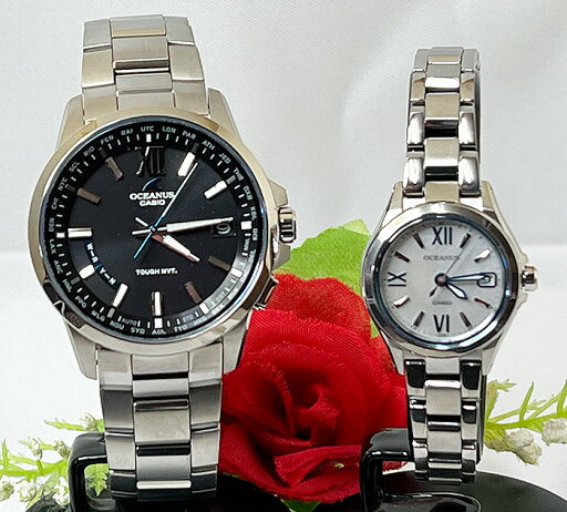カシオ OCEANUS オシアナス 腕時計 ペアウオッチ 電波時計 OCW-T150-1AJF OCW-70PJ-7AJF ラッピング無料 手書きのメッセージカードお付けします カシオ OCEANUS オシアナス 腕時計 ペアウオッチ 電波時計 OCW-T150-1AJF OCW-70PJ-7AJF ラッピング無料 手書きのメッセージカードお付けします