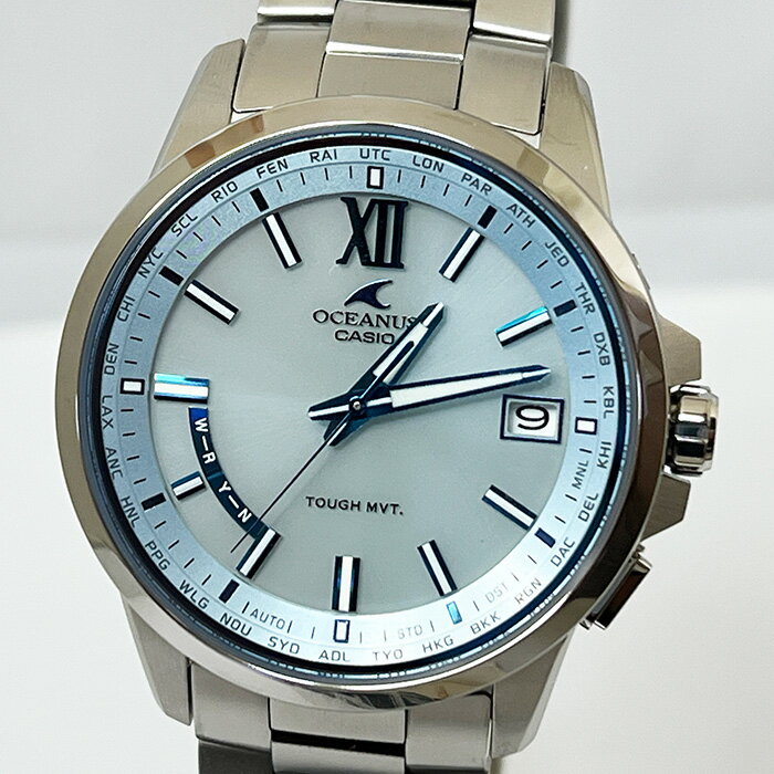 オシアナス 腕時計（メンズ） カシオ CASIO オシアナス 国内正規品 日本製 電波ソーラー OCW-T150-2AJF メンズ腕時計 ラッピング無料 あす楽対応