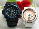 ペアウオッチ gショック恋人たちのGショックペア G-SHOCK BABY-G ペアウォッチ ペア腕時計 カシオ 2本セット アナデジAW-591-2AJF B...