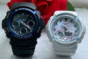恋人たちのGショックペア G-SHOCK BABY-G ペアウォッチ ペア腕時計 カシオ 2本セット アナデジ AW-591-2AJF BGA-280-7AJF お揃い 新品 手書きします 婚約 夫婦 高級 クリスマス プレゼント(2)
