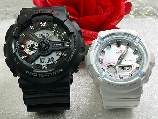 ペアウオッチ gショック恋人たちのGショックペアウォッチ G-SHOCK BABY-G ペア腕時計 カシオ 2本セット アナデジ GA-110-1AJF BGA-280-7AJF 婚約 夫婦 高級 クリスマス プレゼント 記念日 誕生日 お祝い プレゼント ペアウオッチ gショック恋人たちのGショックペアウォッチ G-SHOCK BABY-G ペア腕時計 カシオ 2本セット アナデジ GA-110-1AJF BGA-280-7AJF 婚約 夫婦 高級 クリスマス プレゼント 記念日 誕生日 お祝い プレゼント