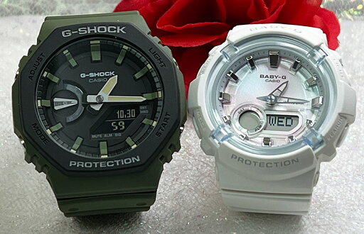 恋人たちのGショック ペアウオッチ G-SHOCK ペア腕時計 カシオ 2本セット アナデジ GA-2110SU-3AJF BGA-280-7AJF 誕生日 御祝い還暦 銀婚式 結婚記念日 婚約 恋人たちのGショック ペアウオッチ G-SHOCK ペア腕時計 カシオ 2本セット アナデジ GA-2110SU-3AJF BGA-280-7AJF 誕生日 御祝い還暦 銀婚式 結婚記念日 婚約