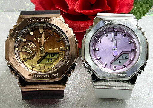 ペアウオッチ gショック恋人たちのGショック ペアウオッチgショック 人気 婚約 夫婦 高級 クリスマス プレゼント おすすめ G-SHOCK BABY-G カシオ 2本セット gショックメタルシリーズ GM-2100CL-5AJFGM-S2110-7A6JF 電池式 アナデジ 限定モデルのペアウオッチ ペアウオッチ gショック恋人たちのGショック ペアウオッチgショック 人気 婚約 夫婦 高級 クリスマス プレゼント おすすめ G-SHOCK BABY-G カシオ 2本セット gショックメタルシリーズ GM-2100CL-5AJFGM-S2110-7A6JF 電池式 アナデジ 限定モデルのペアウオッチ