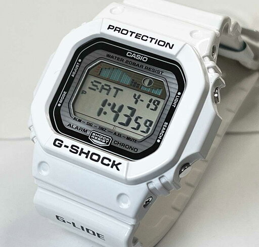 カシオ CASIO 腕時計 G-SHOCK ジーショック タイドグラフ搭載の定番モデル G-LIDE GLX-5600-7JFメンズホワイト メンズ腕時計 スピードモデル カシオ CASIO 腕時計 G-SHOCK ジーショック タイドグラフ搭載の定番モデル G-LIDE GLX-5600-7JFメンズホワイト メンズ腕時計 スピードモデル