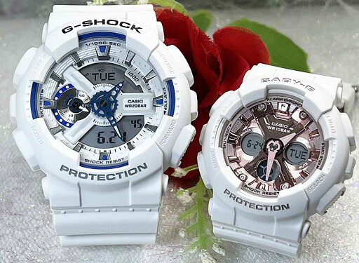 恋人たちのGショックペアウオッチ G-SHOCK BABY-G カシオ 2本セット アナデジ GA-110HDS-7AJFBA-130-7A1JF 新品 クリスマス プレゼント 誕生日 御祝い還暦 銀婚式 結婚記念日 婚約 人気 婚約 夫婦 高級 白 ホワイト おすすめ 恋人たちのGショックペアウオッチ G-SHOCK BABY-G カシオ 2本セット アナデジ GA-110HDS-7AJFBA-130-7A1JF 新品 クリスマス プレゼント 誕生日 御祝い還暦 銀婚式 結婚記念日 婚約 人気 婚約 夫婦 高級 白 ホワイト おすすめ
