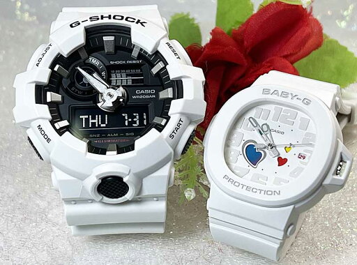 恋人たちのGショック ペアウオッチ G-SHOCK BABY-G ペア腕時計 カシオ 2本セットGA-700-7AJFBGA-10-7AJF電池式 アナデジ クリスマスプレゼント誕生日 御祝い還暦 銀婚式 結婚記念日 バレンタイン 婚約 人気 婚約 夫婦 高級 おすすめ 恋人たちのGショック ペアウオッチ G-SHOCK BABY-G ペア腕時計 カシオ 2本セットGA-700-7AJFBGA-10-7AJF電池式 アナデジ クリスマスプレゼント誕生日 御祝い還暦 銀婚式 結婚記念日 バレンタイン 婚約 人気 婚約 夫婦 高級 おすすめ