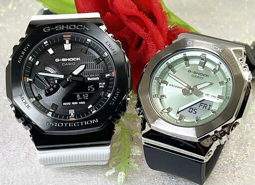 ペアウオッチ gショック恋人たちのGショック ペアウオッチ人気の八角シリーズのペア腕時計 G-SHOCK BABY-G カシオ 2本セット gショック メタルシリーズ GBM-2100B-7AJFGM-S2110-3AJF 誕生日 御祝い 銀婚式 結婚記念日 プレゼント 婚約 夫婦 高級クリスマス プレゼント ペアウオッチ gショック恋人たちのGショック ペアウオッチ人気の八角シリーズのペア腕時計 G-SHOCK BABY-G カシオ 2本セット gショック メタルシリーズ GBM-2100B-7AJFGM-S2110-3AJF 誕生日 御祝い 銀婚式 結婚記念日 プレゼント 婚約 夫婦 高級クリスマス プレゼント