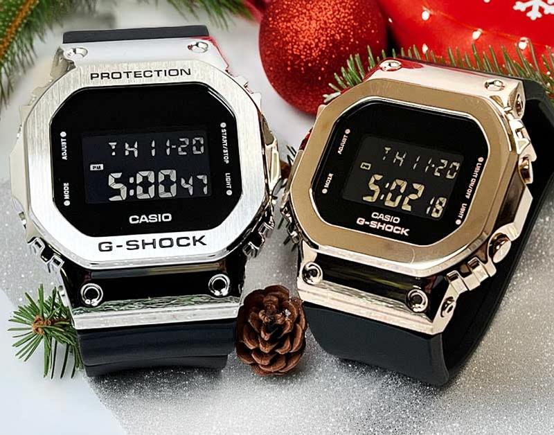 ペアウオッチ gショック恋人たちのGショック ペアウオッチ G-SHOCK BABY-G カシオ 2本セット GM-5600U-1JFGM-S5600UPG-1JF デジタル お揃い g-shock クリスマス 誕生日 御祝い 銀婚式 結婚記念日 人気 婚約 夫婦 高級 クリスマス プレゼント おすすめ
