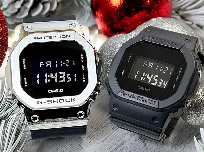 ペアウオッチ gショック恋人たちのGショック ペアウオッチ G-SHOCK BABY-G カシオ 2本セット GM-5600U-1JFGMD-S5610BB-1JFデジタル お揃い g-shock クリスマス　誕生日 御祝い 銀婚式　結婚記念日 人気 婚約　夫婦 高級　クリスマス プレゼント おすすめ