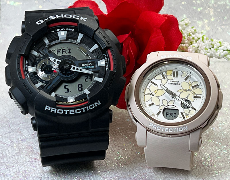 【愛してる！一緒にタフな時を刻もう】恋人たちのGショック ペアウオッチ Gショック G-SHOCK BABY-G g-shock ペア腕時計 カシオ 2本セット 誕生日 御祝い還暦 銀婚式　結婚記念日 婚約 人気 婚約夫婦 高級クリスマス プレゼント