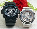 ペアウオッチ gショック恋人達のGショック ペアウォッチ G-SHOCK BABY-G カシオ 2本セット ソーラー電波 アナデジ AWG-M100A-1AJF...