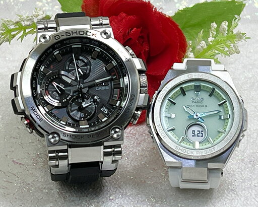 大人達のGショックペアウオッチ gショック 人気 婚約 夫婦 高級 クリスマス プレゼント おすすめG-SHOCK BABY-G ペア腕時計 カシオ 2本セット gショック 電波ソーラー MTG-B1000-1AJF MSG-W200FE-7AJF ラッピング無料 誕生日 御祝い還暦 銀婚式 結婚記念日 大人達のGショックペアウオッチ gショック 人気 婚約 夫婦 高級 クリスマス プレゼント おすすめG-SHOCK BABY-G ペア腕時計 カシオ 2本セット gショック 電波ソーラー MTG-B1000-1AJF MSG-W200FE-7AJF ラッピング無料 誕生日 御祝い還暦 銀婚式 結婚記念日