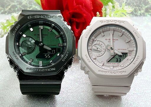 恋人たちのGショックG-SHOCK BABY-G ペアウォッチgショック 人気 婚約 夫婦 高級 クリスマス プレゼント おすすめ ペア腕時計 カシオ 2本セット アナデジ GM-2100B-3AJF GMA-S2100BA-4AJF ラッピング無料 手書きのメッセージカードお付けします 恋人たちのGショックG-SHOCK BABY-G ペアウォッチgショック 人気 婚約 夫婦 高級 クリスマス プレゼント おすすめ ペア腕時計 カシオ 2本セット アナデジ GM-2100B-3AJF GMA-S2100BA-4AJF ラッピング無料 手書きのメッセージカードお付けします